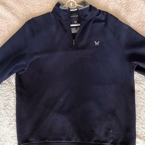 Preppy half zip from crew clothing company